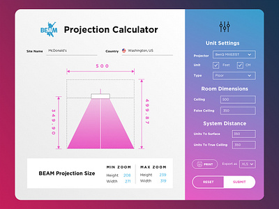 #3 day in 30 day UX/UI challenge - Projection Calculator