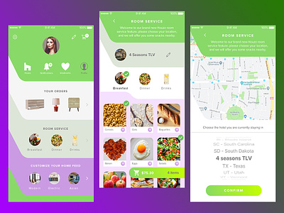 #4 day in 30 day UX/UI challenge - Houzz room service