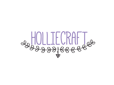 HollieCraft Etsy Logo etsy icon illustrator letter logo name personal