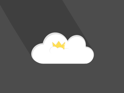 King Of The Clouds! icon illustrator logo lyrics music name panic at the disco