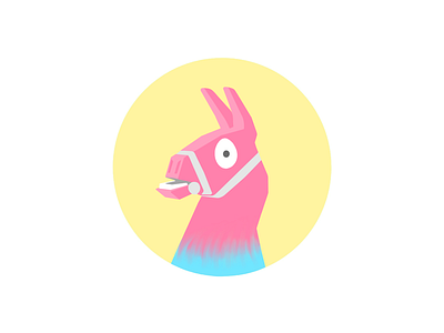 Fortnite Pastel Llama.