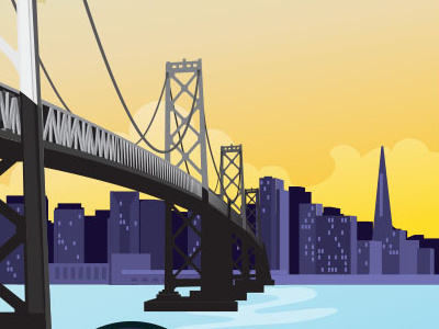 Summit Bay Bridge Poster