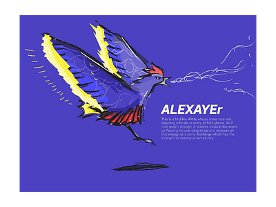 Illustration for character-based game attack cards character design digital fight bird game illustration print sketch web
