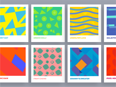 Patterns for Brand Identity of a tshirt brand
