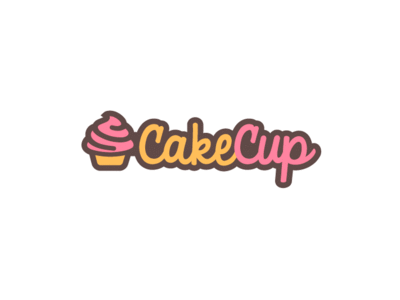 "Cupcake" logo branding cupcake dailylogochallenge design flat logo vector