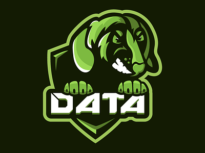 Dachshund dachshund esports illustration logo mascot