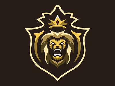King Beast beast esports illustration king logo mascot