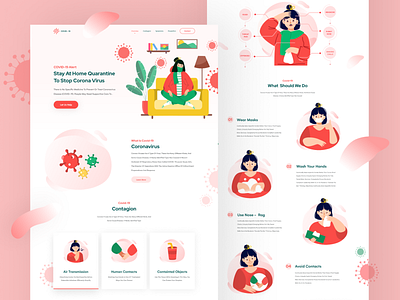 Covid-19 Landing Page