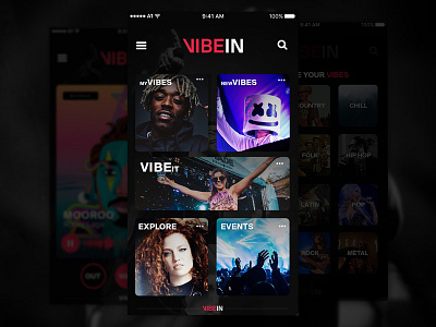 Music App Design