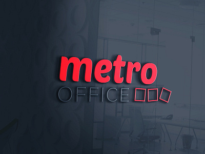 metro office brand logo metro office