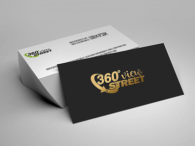 360° Street Virtual Tour branding card design logo
