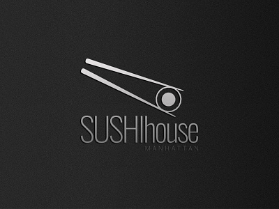 Sushi house branding logo sushi sushi logo vector