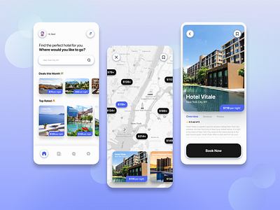 Hotel Booking App Concept booking booking app concept design hotel booking mobile mobile app design mobile app ui design mobile design mobile ui mobile ux mobile ux design travel travel app