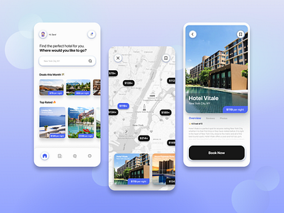 Hotel Booking App Concept