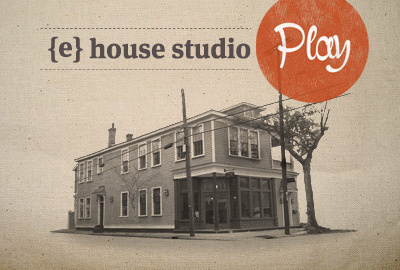 Ehouse Play design typography vintage