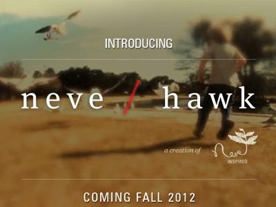 Introducing neve + hawk brand kickstarter launch logo neve inspired