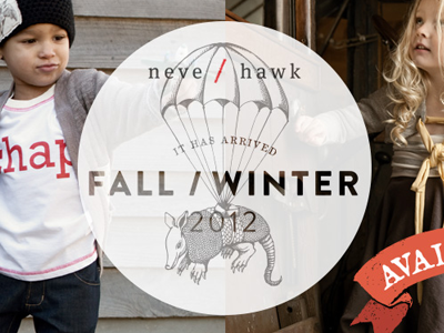 THE TIME HAS COME... 2012 brand fall fashion identity launch neve hawk neveandhawk seal winter