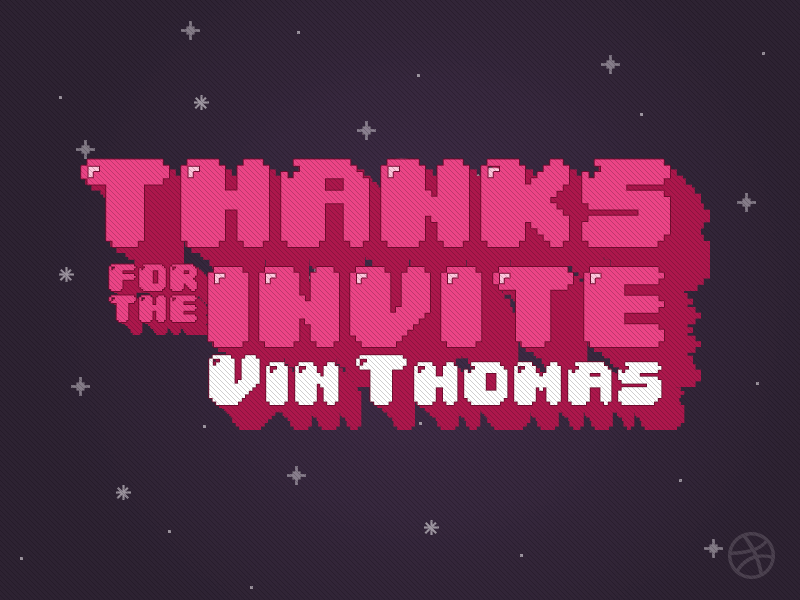 Thanks Vin Thomas