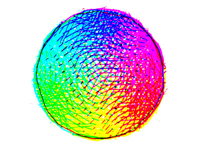Gradient Circle Test color crosshatching gimp gradient