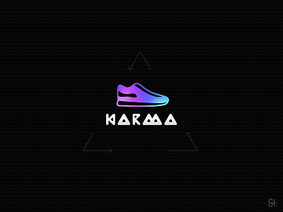 KARMA Logo & Branding branding karma logo sneaker typo logo