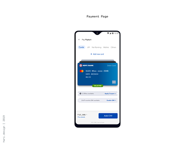 Payment Page card payment credit card debit card funds transfer minimal net banking pay payment app payment method payment page product design ui deisgn upi ux ui wallets