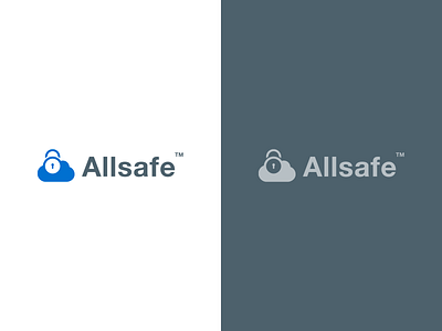 Brand Identity - Allsafe.in brand identity branding cloud cloud computing color colors helvetica logo typogaphy