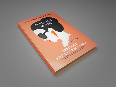 Crazy Veg Asians best book art branding chef cook cover book design design book icon illustration novels vector women women fashion