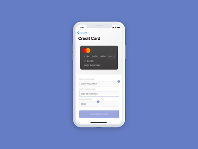 Daily UI Day 2 - Credit Card 002 card checkout credit dailyui payment