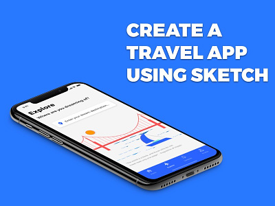 Design a Travel App - Video How-To app guide how to ios iphone x mobile app travel app tutorial video