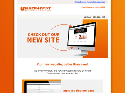 Email Announcement New Site announcement email html