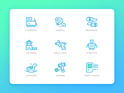Children toys Icon icon illustration ui