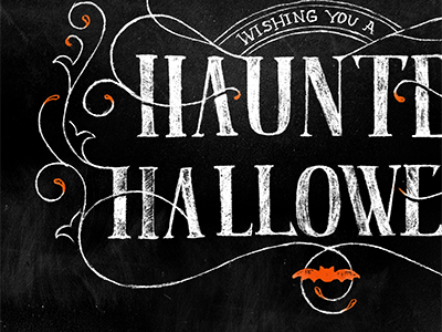 Wishing you a Haunted Halloween