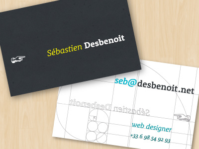 Personal business card business card card fibonacci