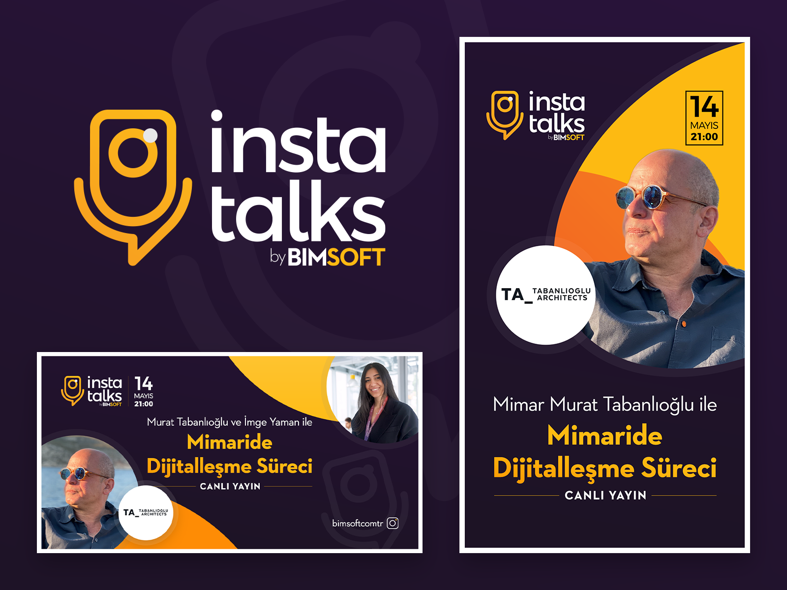 Instatalks Instagram Live Events Design By Cuneyt R Celik On Dribbble