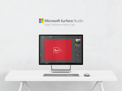 Free Microsoft Surface Studio PC Mock-Ups free high-resolution microsoft mock-up mockup mockup download pc surface studio
