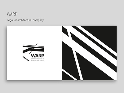 Warp - Logo architecture branding company corporate logo logomaking logos structure typo typography