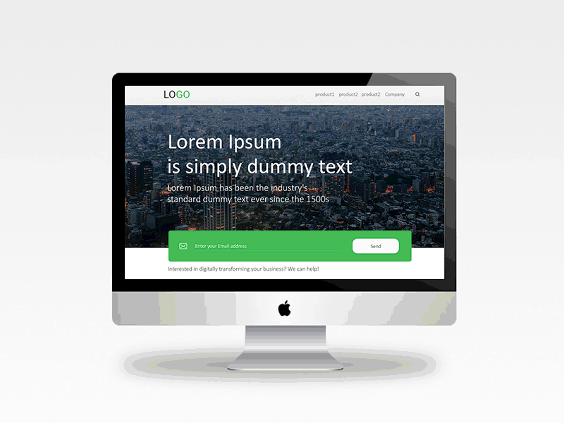 New Landing Page