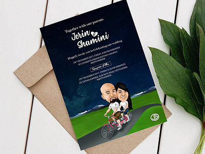 Caricature style Invitation