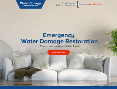 Water damage restoration landing page best landing page damage restoration damage restoration landing page landing page landing page design responsive landing page responsive landing page design