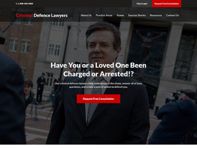 Criminal defense lawyers website