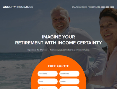 Annuity insurance landing page annuity insurance annuity insurance landing page best landing page buylandingpagedesign custom landing page landing page landing page design responsive landing page responsive landing page design retirement planning retirement planning landing page