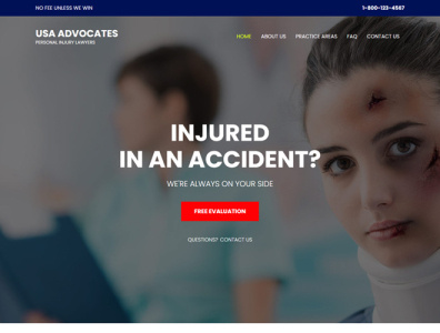 Personal injury website design personal injury personal injury claim personal injury website personal injury website design responsive website design website