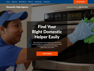 Domestic help agency website design domestic help domestic helper domestic helper agency domestic helper website responsive website design website design