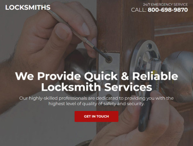 Reliable locksmith service landing page best landing page emergency locksmith landing page landing page landing page design locksmith locksmith landing page responsive landing page responsive landing page design