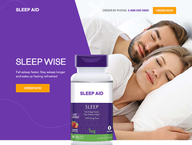 Sleeping Supplement Landing Page