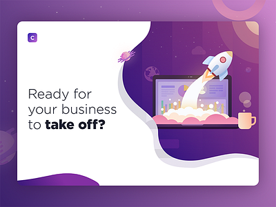 Ready for your business to take off—— rocket