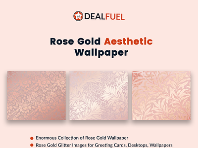 Rose Gold Aesthetic Wallpaper | DealFuel