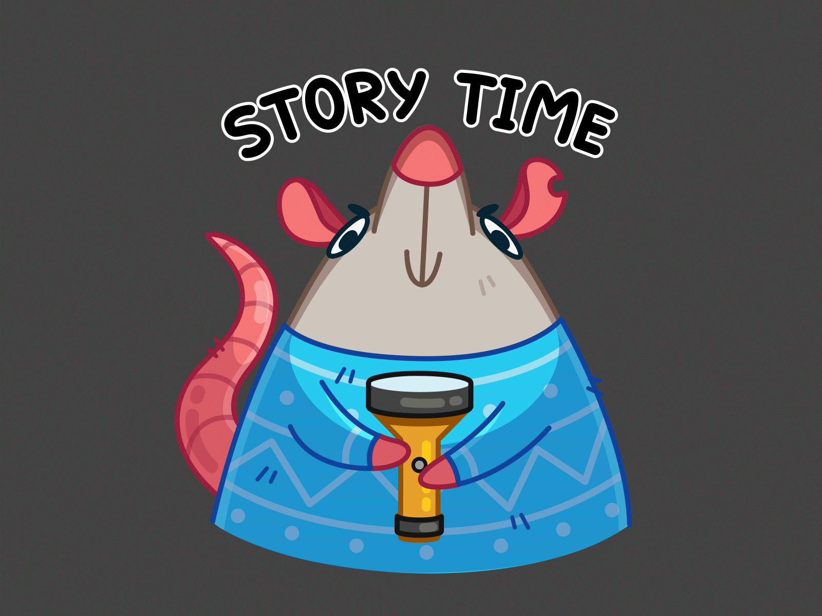 Story Time Animation Sticker