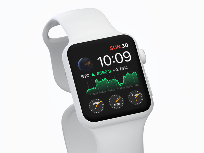 cryptocurrency apple watch face