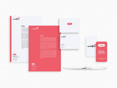 Branding - Social Chili branding business card card corporate identity creative design letterhead logo paper pen